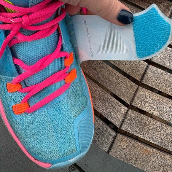 2019 Nike Kyrie Irving 6 Pool Blue Sneakers - size 4.5 - Picture 8 of 8